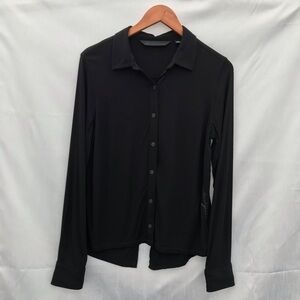 HARLEY DAVIDSON / Black Long Sleeve Button Down Size M